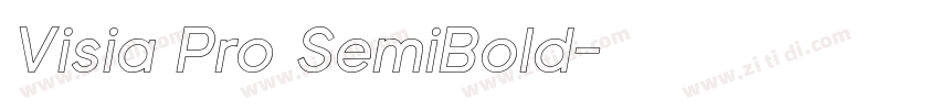 Visia Pro SemiBold字体转换 Visia Pro SemiBold字体转换